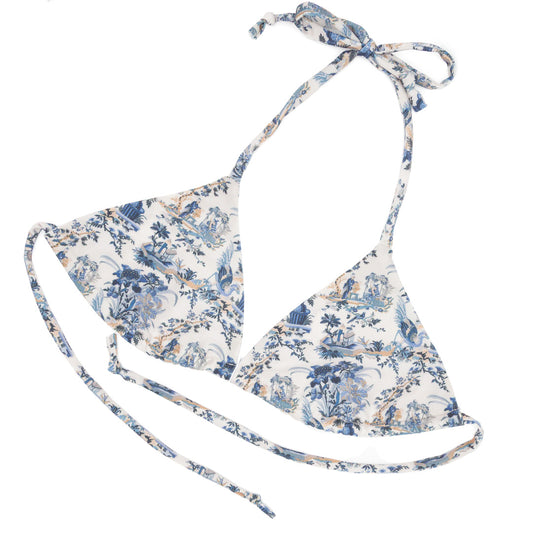 Top CORAL stampa "Toile de Jouy"