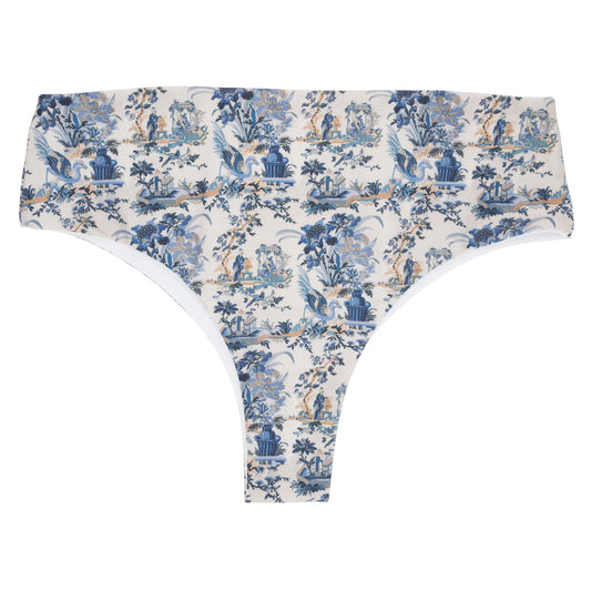 Slip URSULA stampa "Toile de Jouy"
