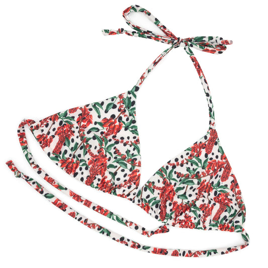 Top CORAL stampa "Passion"