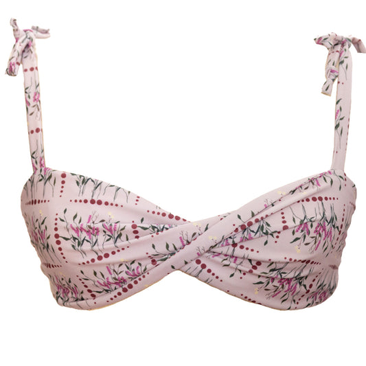 Top URSULA stampa "Lilac"
